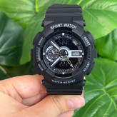 ساعت کاسیو جی شاک مشکی GA-G-Shock | مقاوم، ضد ضربه و ضد آب
