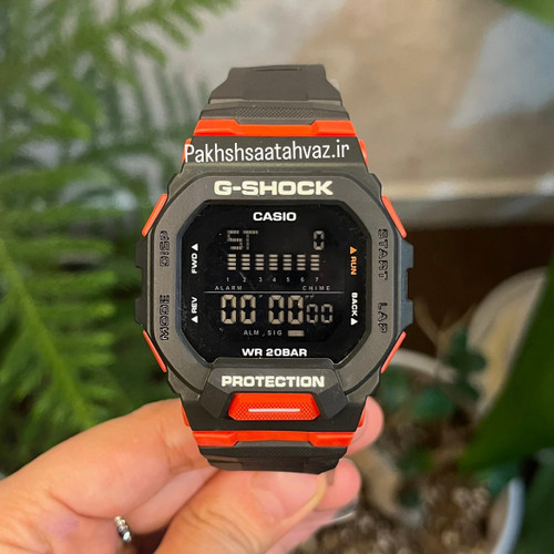 ساعت مچی مردانه کاسیو G-Shock مدل GBD-200SM-1A6DR با بند رزینی