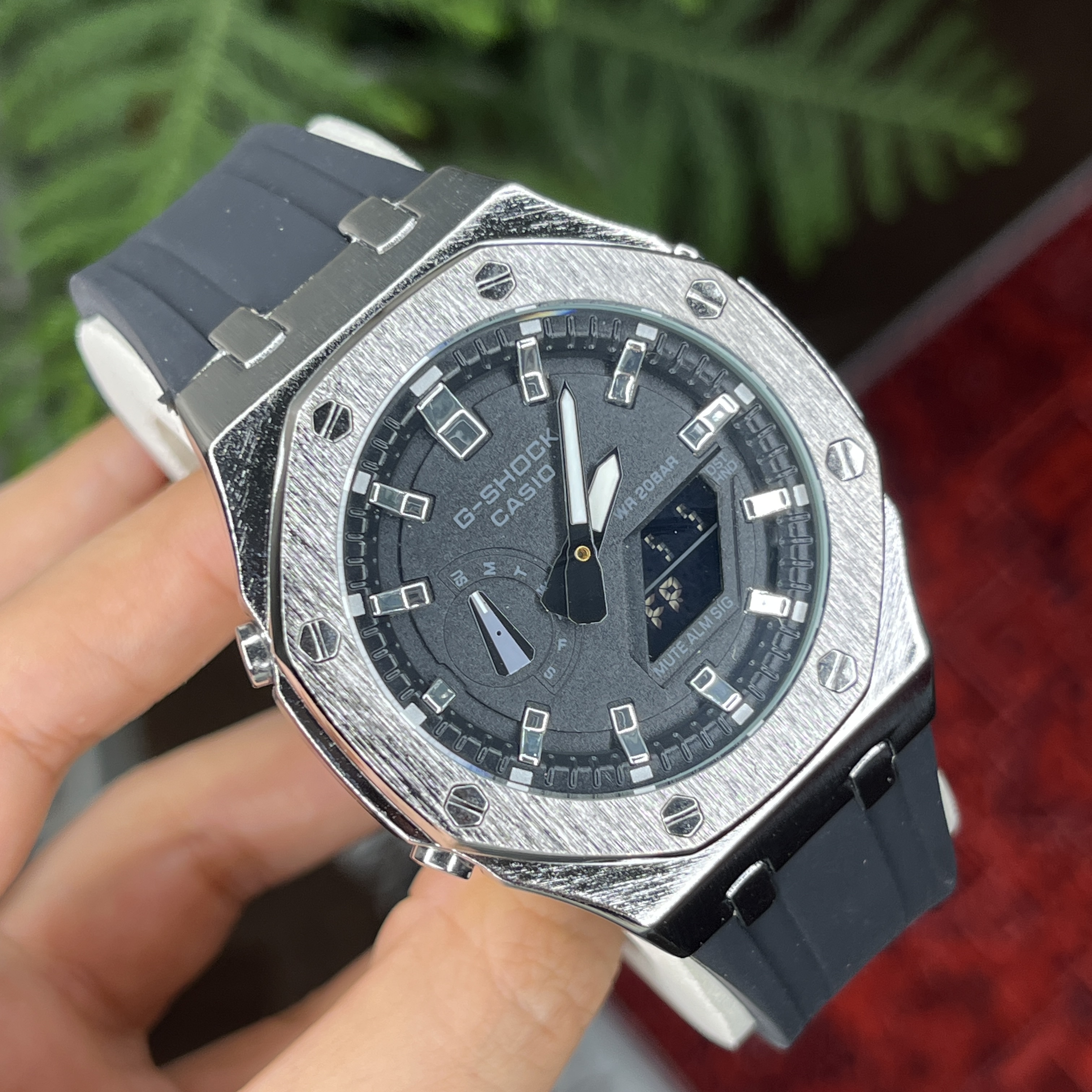 ساعت کاسیو جی شاک دو زمانه -G-Shock | مقاوم، ضد ضربه و ضد آب-غیر اصل