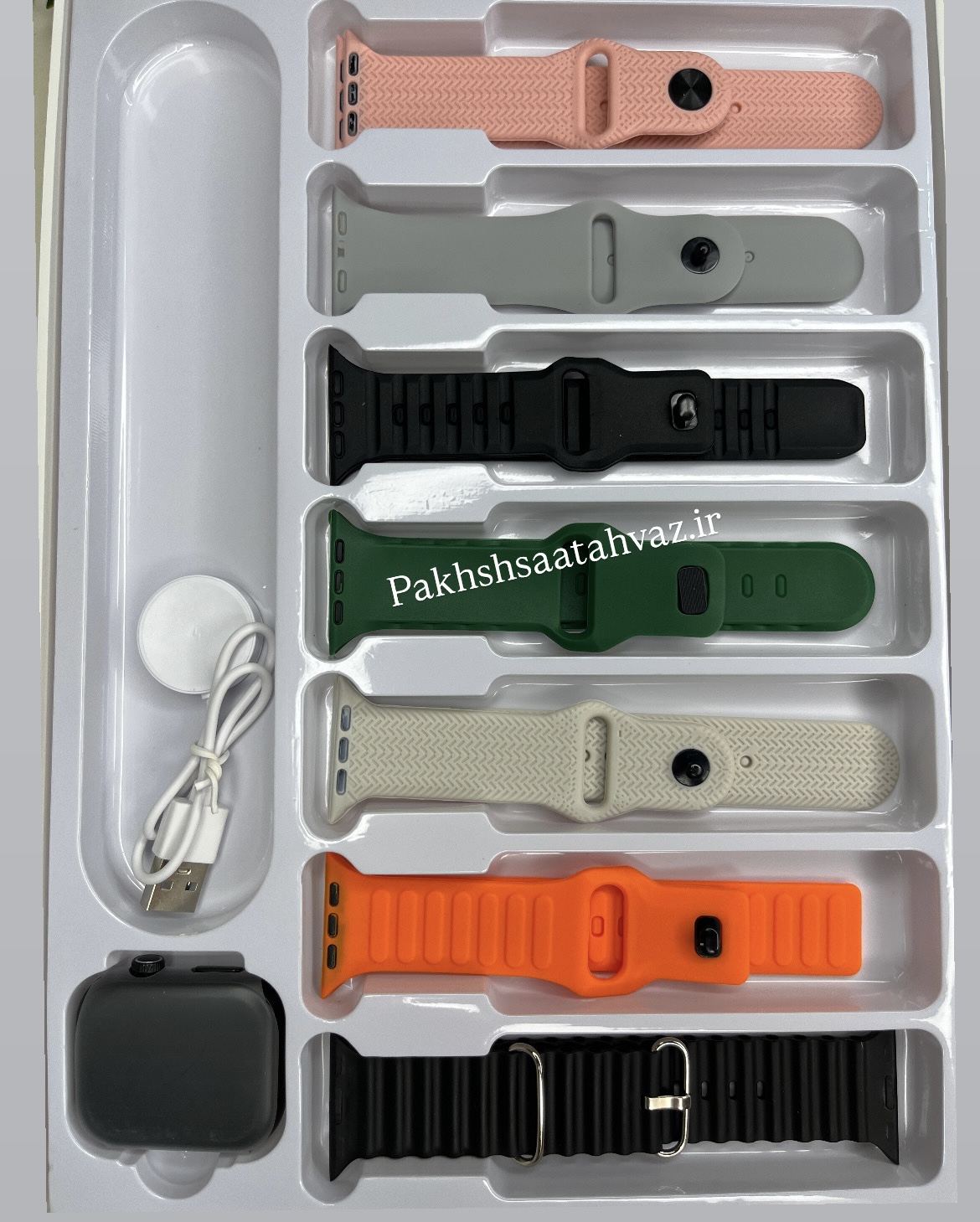 ساعت هوشمند WS-X11 به همراه 7 بند نمای ۲