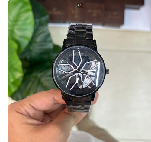 ساعت مچی مردانه رینگی مدل R1004 رنگ سفید مشکی