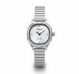 ساعت زنانه کاسیو نقره ای صفحه نقره ای مدل casio-LS5