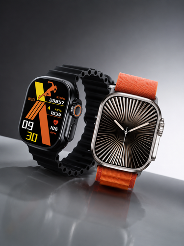 ساعت هوشمند مدل WS-x20 ultra3 با ده بند مختلف سیلیکونی